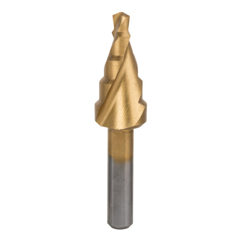 Bosch Punta trapano a gradino HSS-TiN 4, 12mm 6mm 50mm 5 gradini