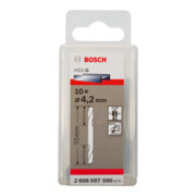 Bosch Punta trapano doppia HSS-G 4,2x14x55mm-5