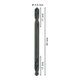 Bosch Punta trapano doppia HSS-G 4,9x17x62mm-5