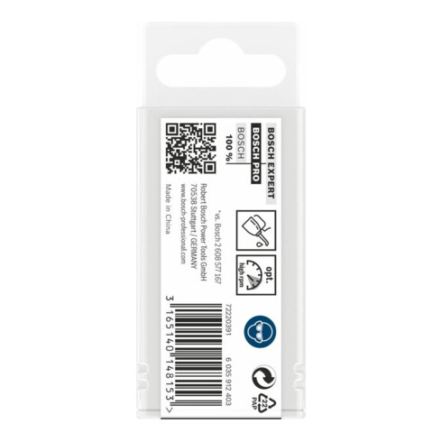 Bosch Punta trapano doppia HSS-G 5,1x17x62mm