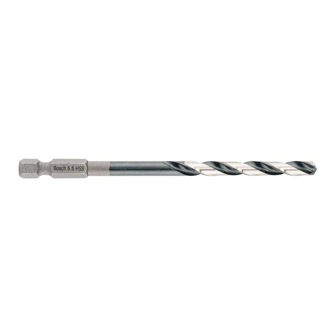 Bosch Punta trapano elicoidale HSS Impact Control con attacco esagonale, 5,5x57x98mm