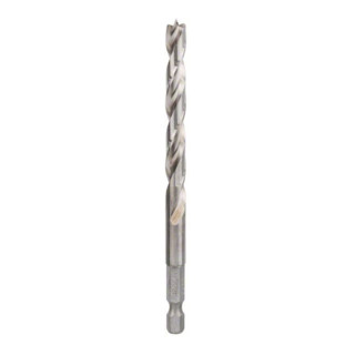 Bosch Punta trapano elicoidale per legno, con attacco esagonale 1/4"