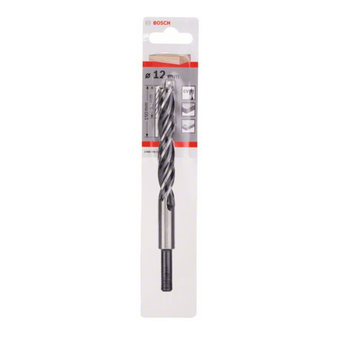 Bosch Punta trapano elicoidale Standard per legno, 12x96x151mm, albero Ø10mm