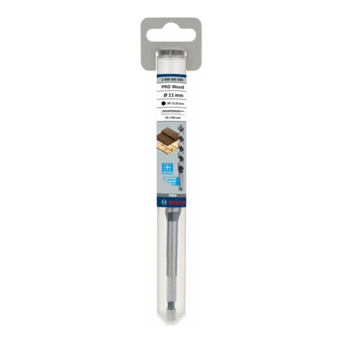 Bosch Punta trapano esagonale per legno,11x95x160mm albero Ø6,35mm