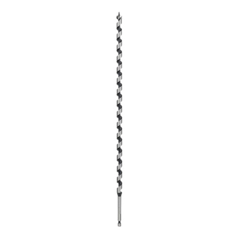 Bosch Punta trapano esagonale per legno, 12x385x450mm albero Ø6.35mm