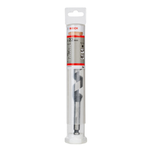 Bosch Punta trapano esagonale per legno, 22x95x160mm albero Ø11,1mm