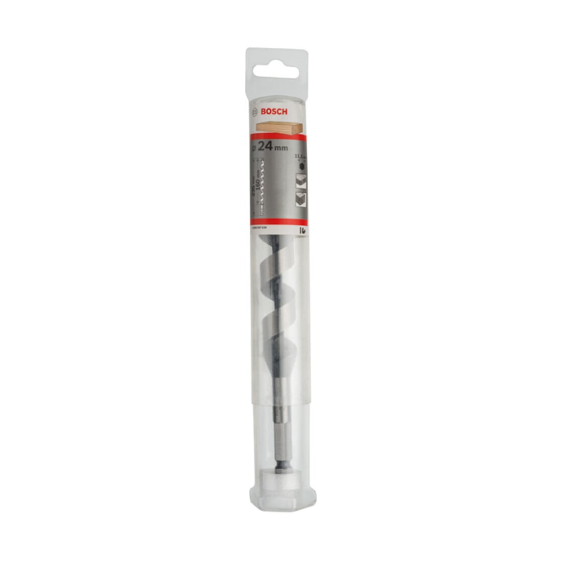 Bosch Punta trapano esagonale per legno, 24x170x235mm albero Ø11,1mm