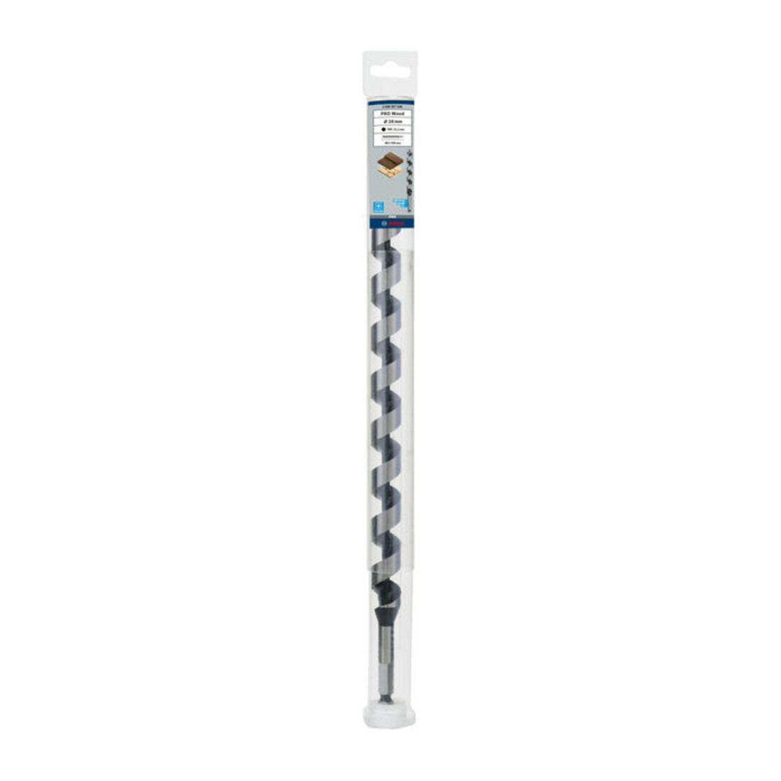 Bosch Punta trapano esagonale per legno, 24x385x450mm albero Ø11,1mm