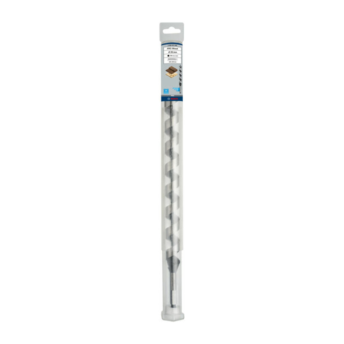 Bosch Punta trapano esagonale per legno, 26x385x450mm albero Ø11,1mm