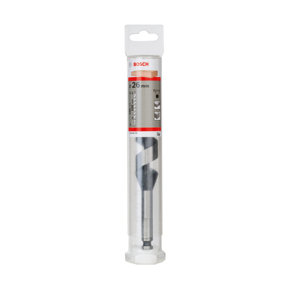 Bosch Punta trapano esagonale per legno, 26x95x160mm albero Ø11,1mm