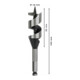 Bosch Punta trapano esagonale per legno, 32x95x160mm albero Ø11,1mm-5