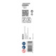Bosch Punta trapano esagonale per legno, 7x95x160mm albero Ø5,6mm-5
