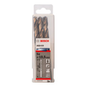 Bosch Punta trapano HSS-Co DIN 338 per metallo, 10,5x87x133mm-4