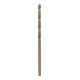 Bosch Punta trapano HSS-Co DIN 338 per metallo, 2,5x30x57mm