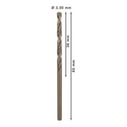 Bosch Punta trapano HSS-Co DIN 338 per metallo, 3,3x36x65mm-5