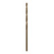 Bosch Punta trapano HSS-Co DIN 338 per metallo, 4,1x43x75mm
