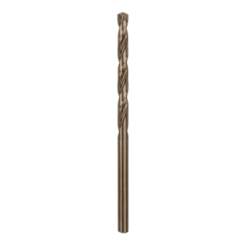 Bosch Punta trapano HSS-Co DIN 338 per metallo, 4,2x43x75mm