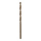Bosch Punta trapano HSS-Co DIN 338 per metallo, 4,5x47x80mm