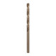 Bosch Punta trapano HSS-Co DIN 338 per metallo, 5,2x52x86mm