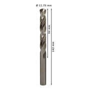 Bosch Punta trapano HSS-G DIN 338 per metallo, 11,7x94x142mm-5