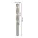 Bosch Punta trapano HSS-G DIN 338 per metallo, 11x94x142mm-2