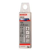 Bosch Punta trapano HSS-G DIN 338 per metallo, 3,6x39x70mm-4