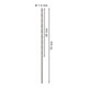 Bosch Punta trapano HSS-G DIN 340 per metallo, 1,5x45x70mm-5