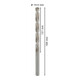 Bosch Punta trapano HSS-G DIN 340 per metallo, 10x121x184mm-5