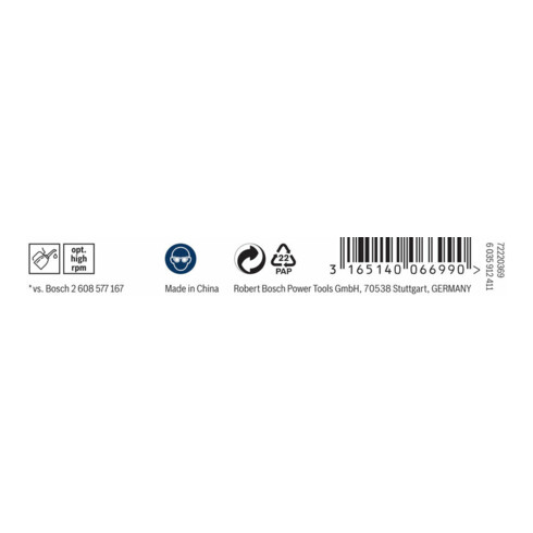 Bosch Punta trapano HSS-G DIN 340 per metallo, 2x56x85mm