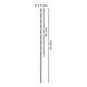 Bosch Punta trapano HSS-G DIN 340 per metallo, 2x56x85mm-5