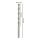 Bosch Punta trapano HSS-G DIN 340 per metallo, 8x109x165mm-5