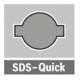 Bosch Punta trapano multiuso SDS-Quick-3
