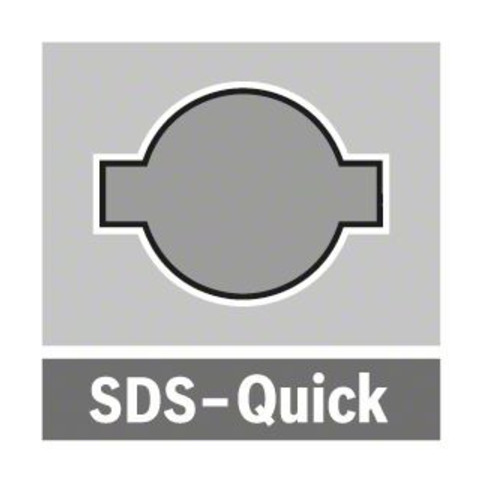 Bosch Punta trapano multiuso SDS-Quick