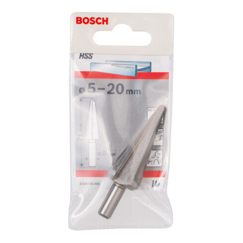 Bosch Punta trapano per lamiera HSS cilindrico