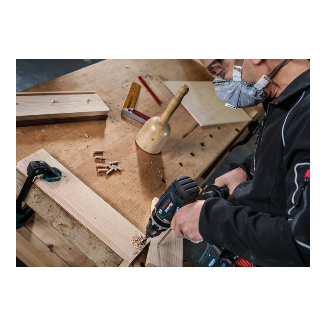 Bosch Punta trapano per legno, punta M, 12x400mm d 10mm
