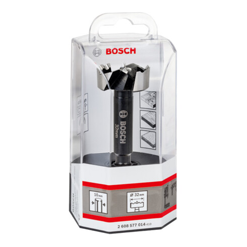 Bosch Punte Forstner DIN 7483 G 32 x 90 mm d 10 mm toothed-edge