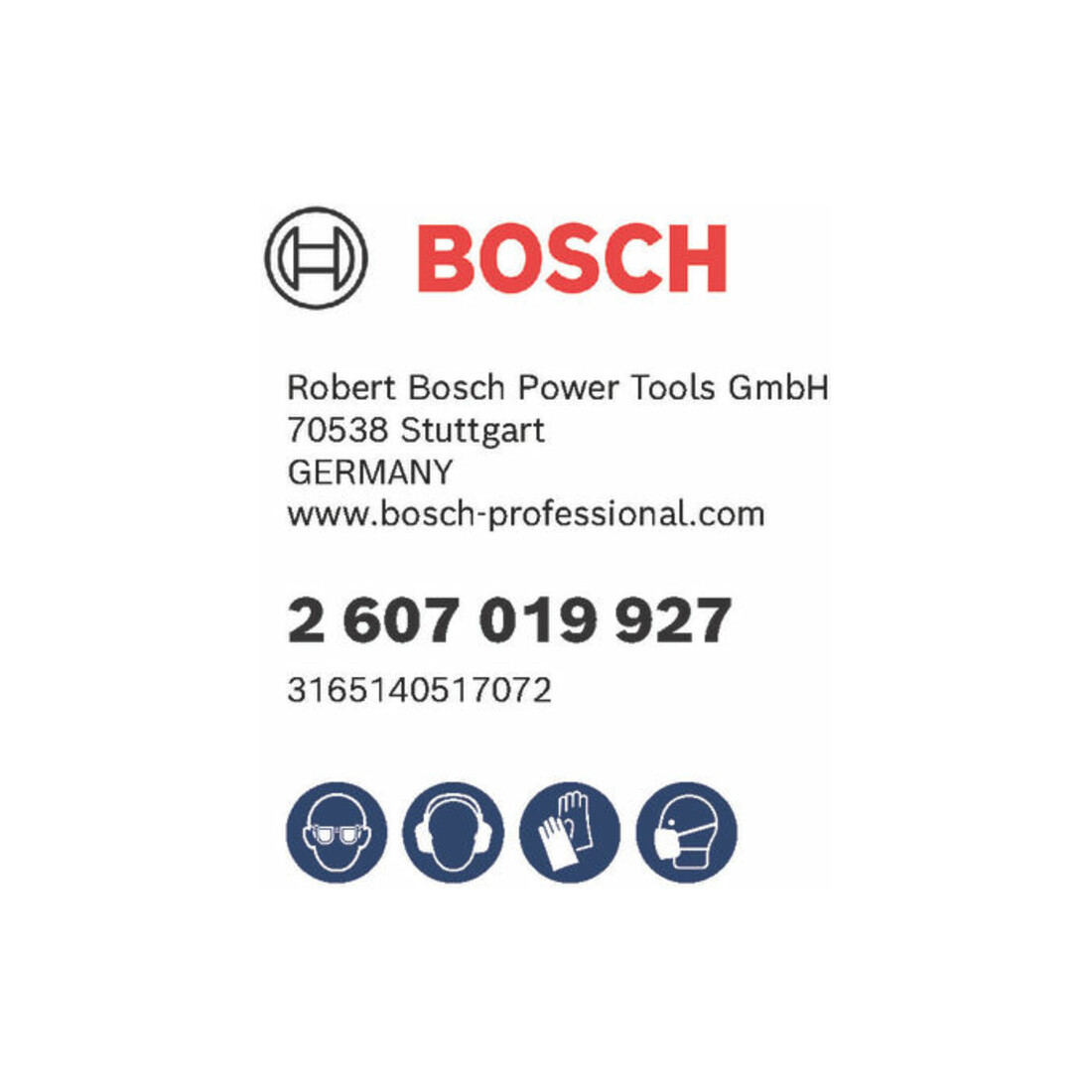 Bosch Punte per trapano a percussione SDS plus-5 Robust Line, 5pz., 5 - 10mm