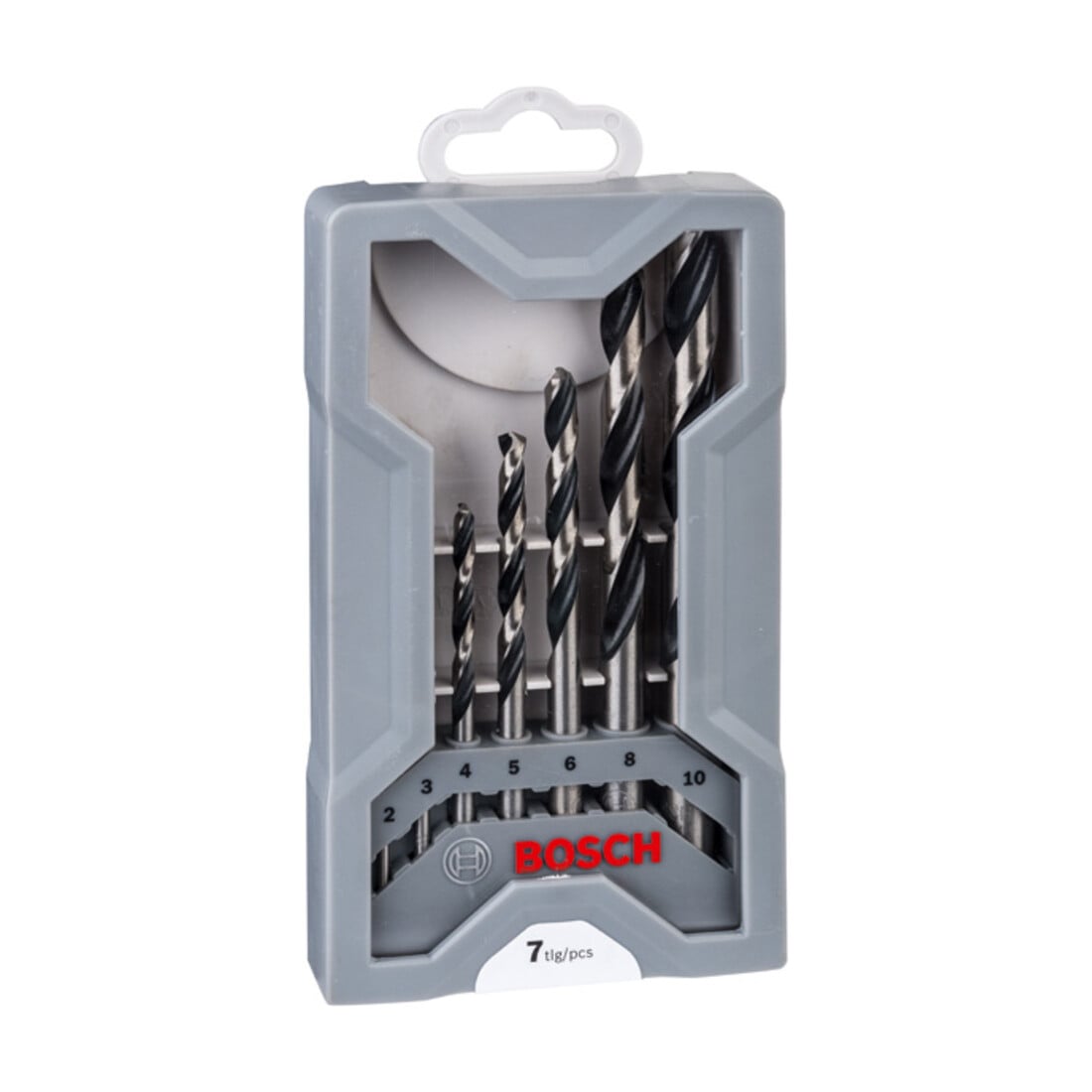Bosch Punte trapano elicoidali HSS PointTeQ DIN 338 per metallo, 7pz. Mini X-Line