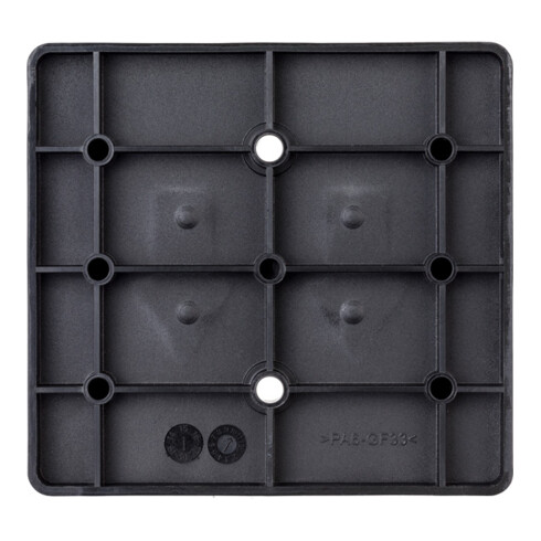 Bosch Punzonatrice per fogli abrasivi non perforati 120,5x112,5mm 6 fori