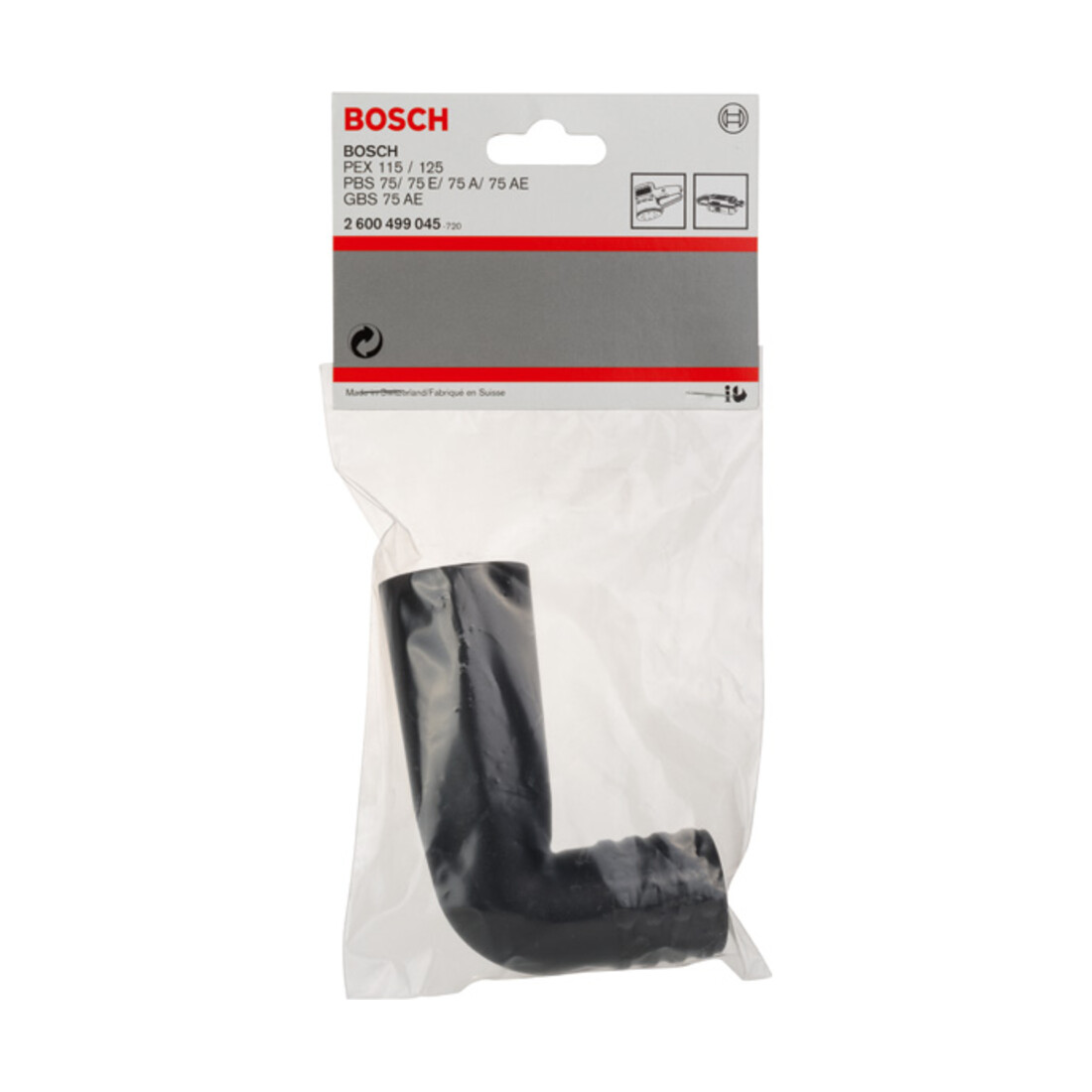 Bosch Raccordo per levigatrici a nastro e rotorbitali 19mm 35mm