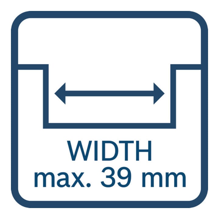 Bosch Rainureuse murale GNF20-40 en L-BOXX 2000W filaire
