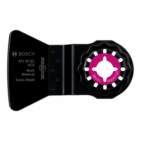 Bosch Raschietto HCS ATZ 52 SC, rigido, 26x52mm