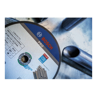 Bosch doorslijpschijven Expert for Inox, recht
