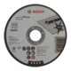Bosch rechte doorslijpschijf Expert for Inox - Rapido AS 60 T INOX BF 125 mm 1,0 mm-1