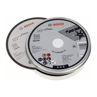 Bosch doorslijpschijf recht Standard for Inox Rapido WA 60 T BF