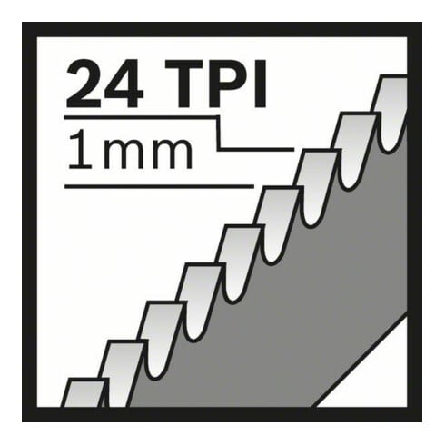 Bosch reciprozaagblad S 1122 AF, Flexibel for Metal