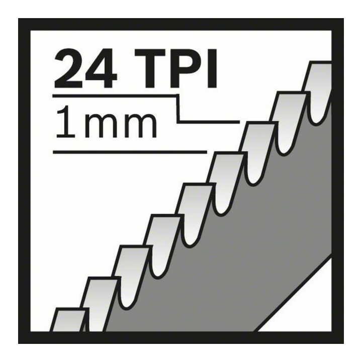 Bosch reciprozaagblad S 1122 AF, Flexibel for Metal