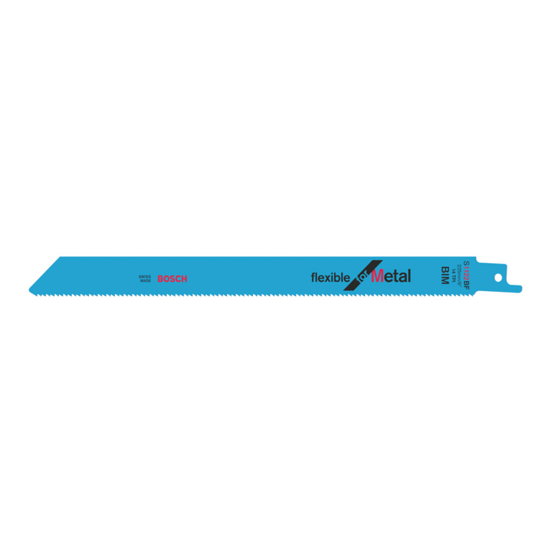 Bosch reciprozaagblad S 1122 BF, Flexibel for Metal