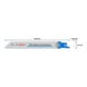 Bosch Reciprozaagblad S 1125 VF, Heavy for Metal