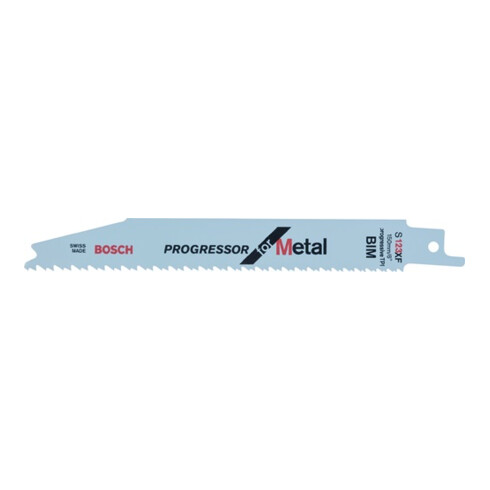 Bosch reciprozaagblad S 123 XF, Progressor for Metal